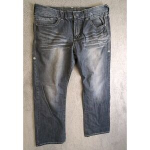 Archaic Mens Jeans Blue Size 38x30 Straight Denim Y2K Vintage Hip Hop Baggy Wide